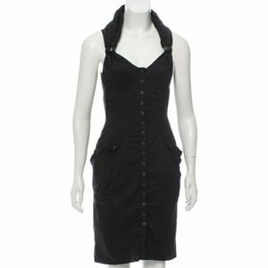 all saints • button down dress